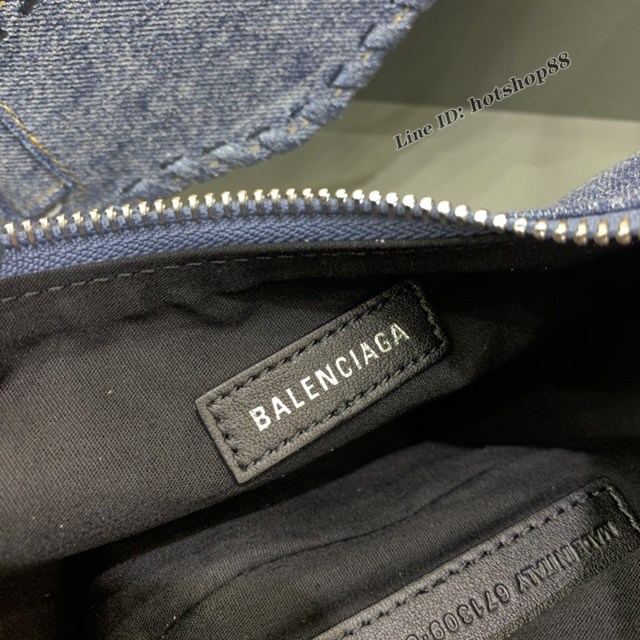 Balenciaga專櫃爆款小號肩背包 巴黎世家Le Cagole半月牙腋下包斜挎包 fyj1799